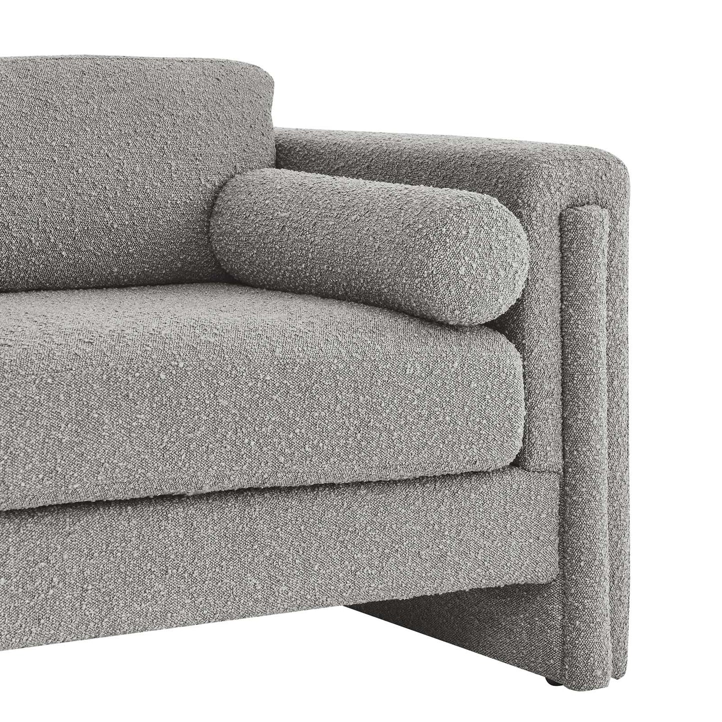 Visible Boucle Fabric Loveseat by Modway