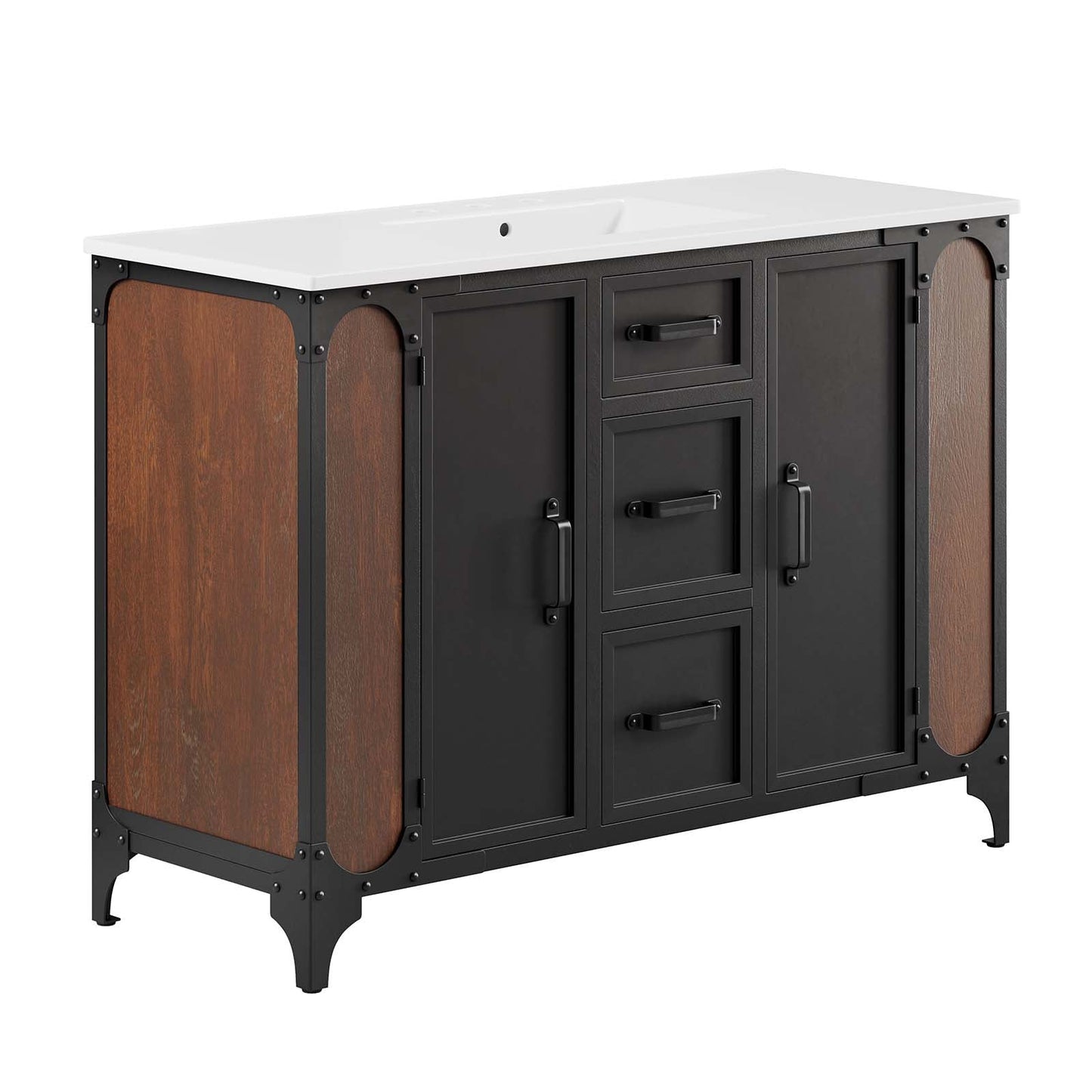 Steamforge 48" Single Sink Bathroom Vanity by Modway