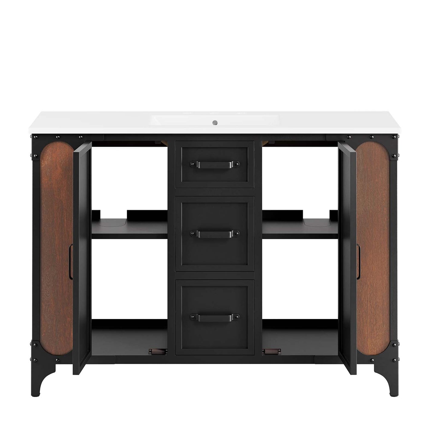 Steamforge 48" Single Sink Bathroom Vanity by Modway