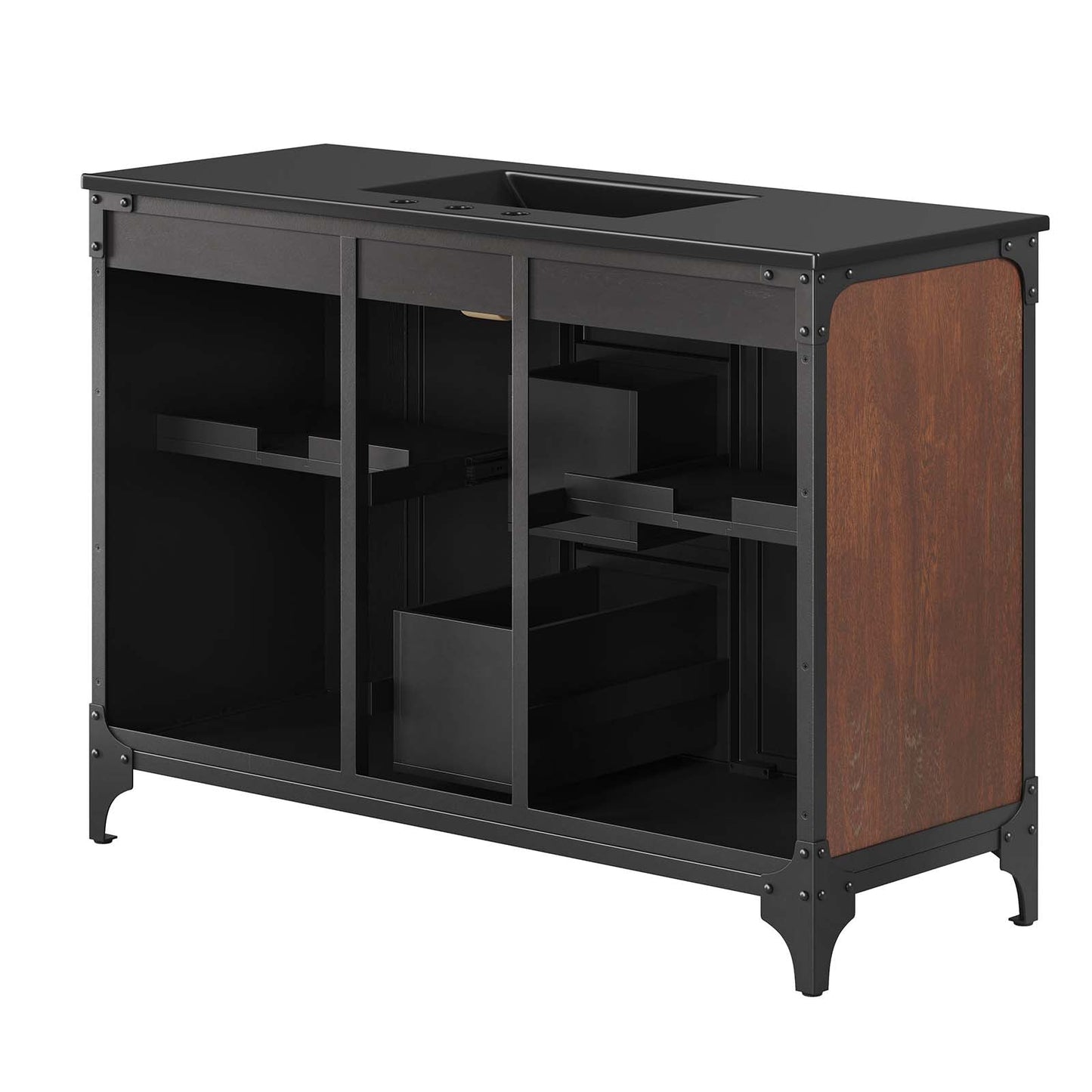Steamforge 48" Single Sink Bathroom Vanity by Modway