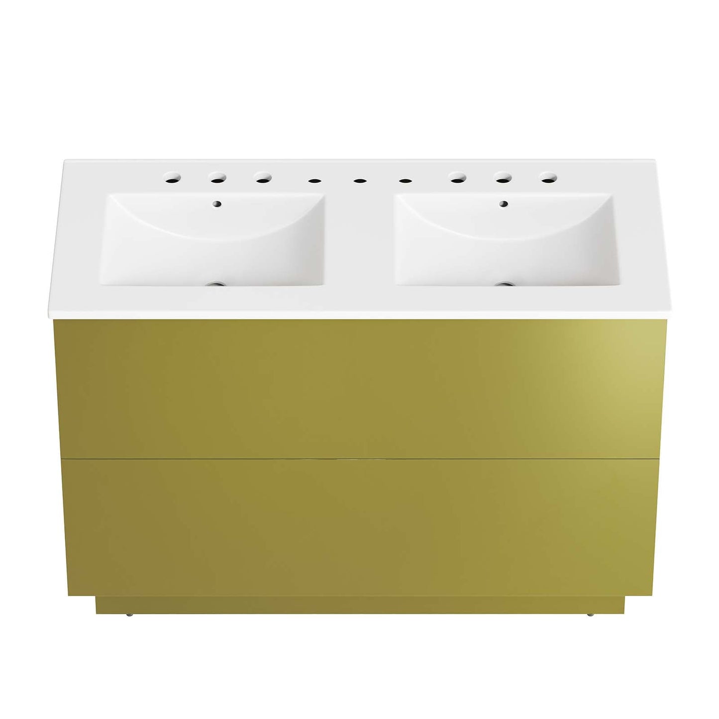 Quantum 48" Double Sink Bathroom Vanity by Modway