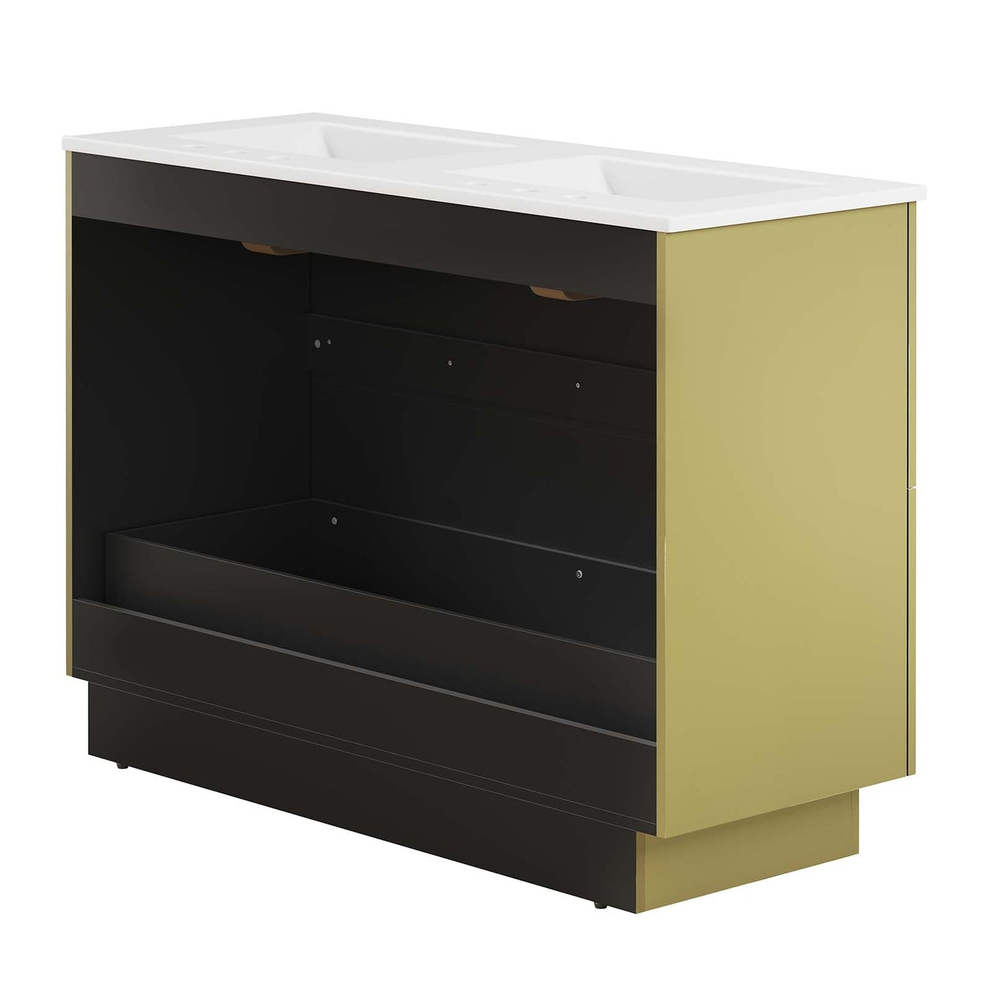 Quantum 48" Double Sink Bathroom Vanity by Modway