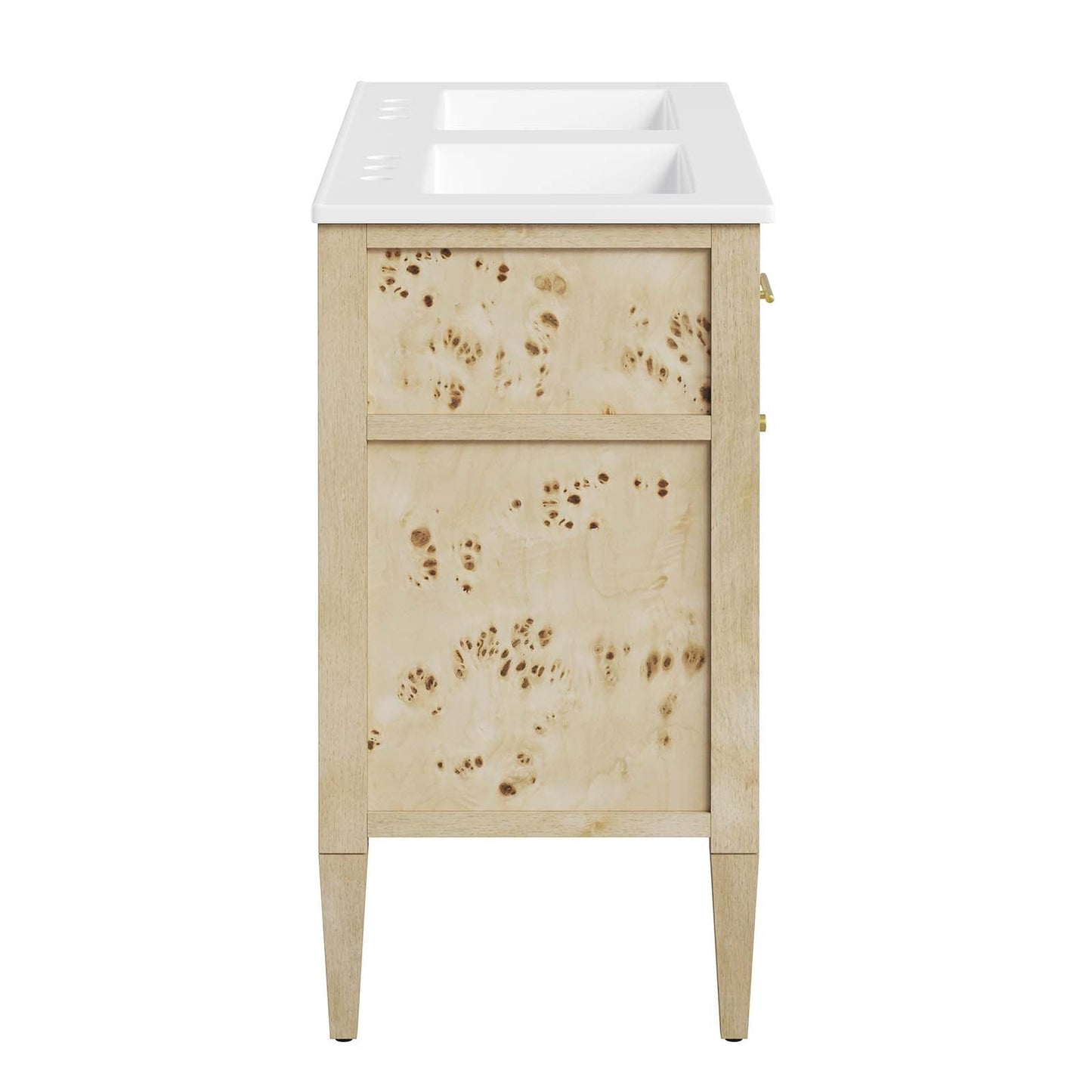 Elysian 48" Double Sink Bathroom Vanity by Modway