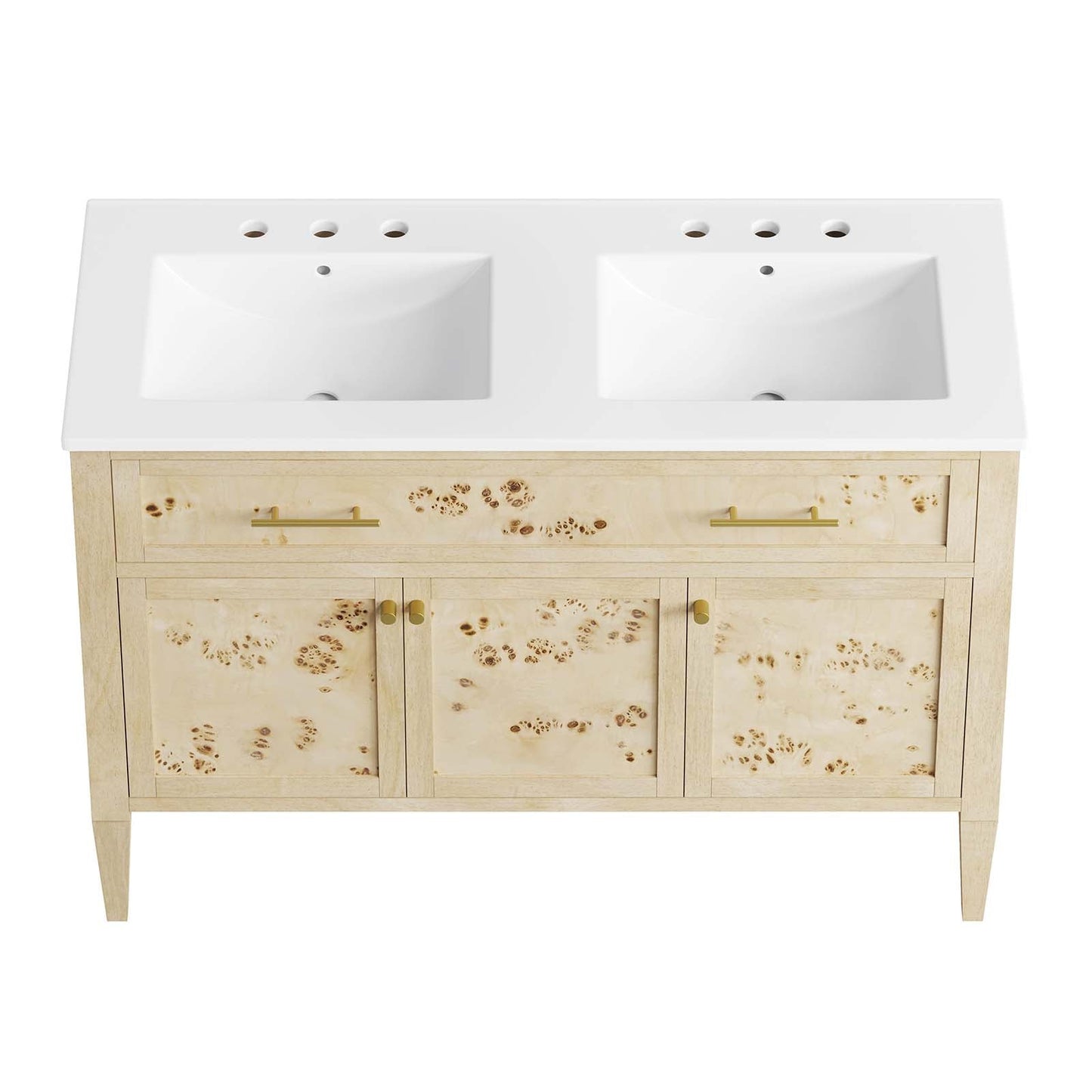Elysian 48" Double Sink Bathroom Vanity by Modway