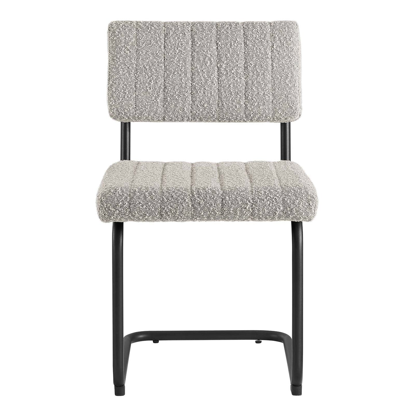 Parity Boucle Dining Side Chairs Set of 2 by Modway