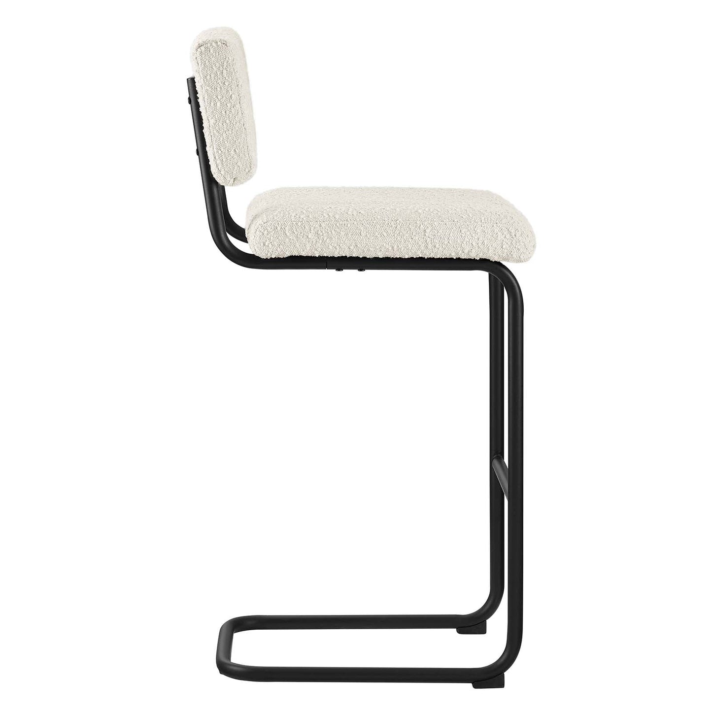 Parity Boucle Bar Stools Set of 2 by Modway