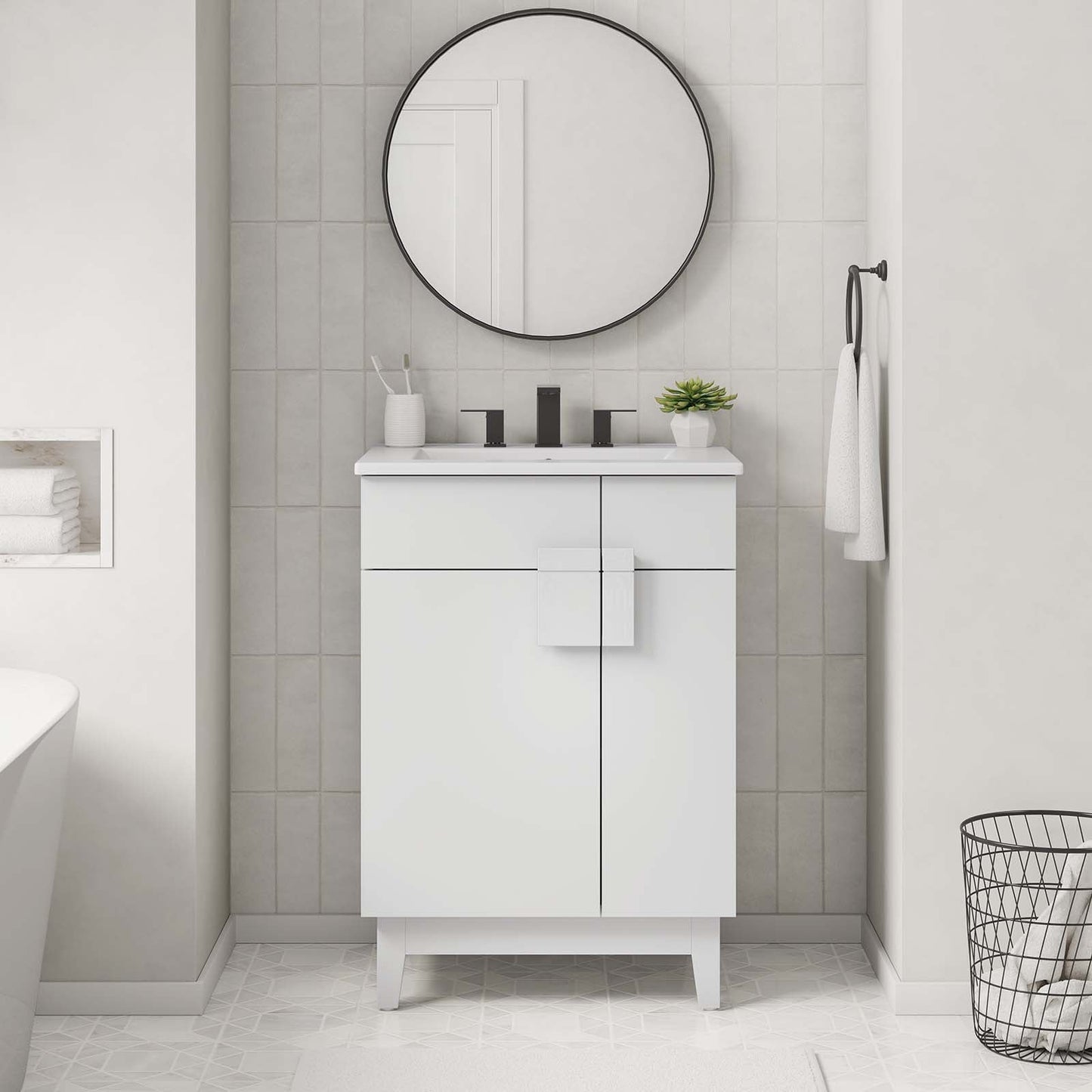 Miles 24Ó Bathroom Vanity by Modway