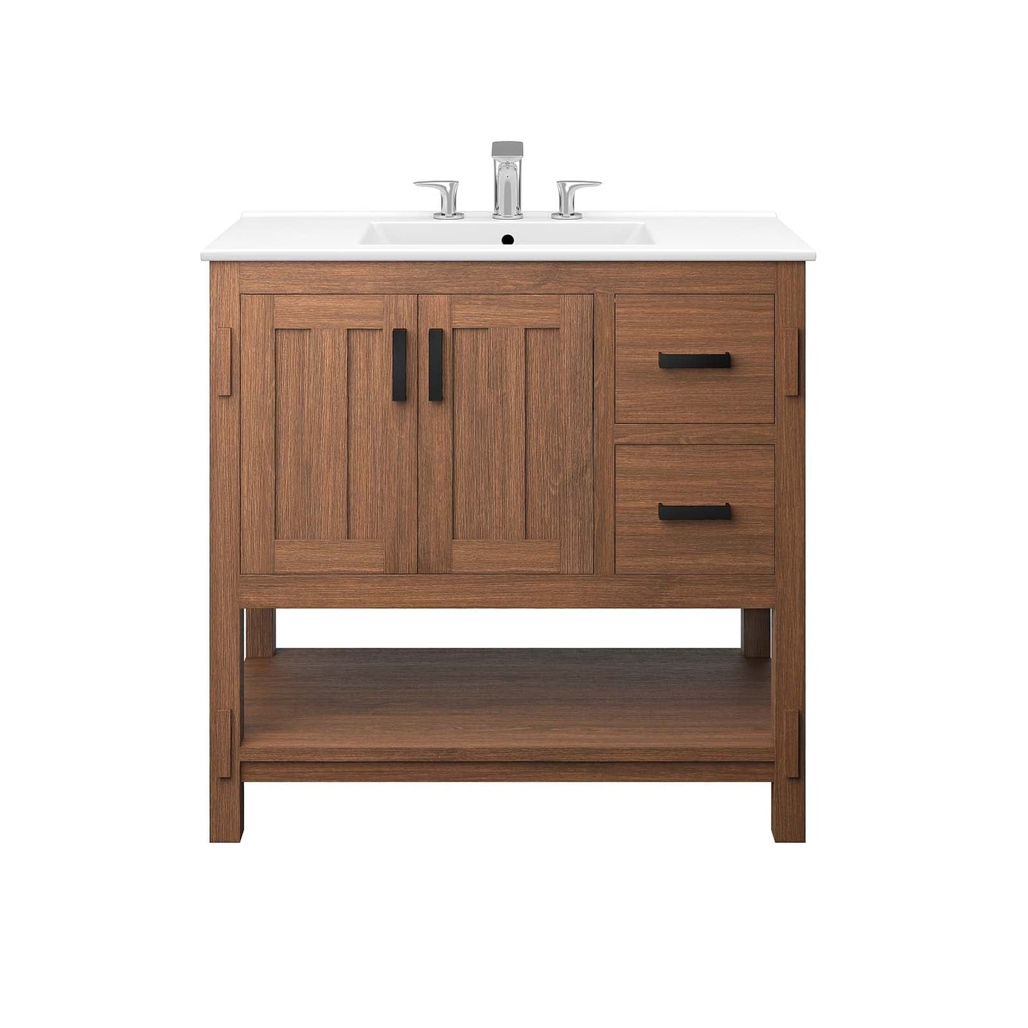 Ashlyn 36Ó Wood Bathroom Vanity by Modway