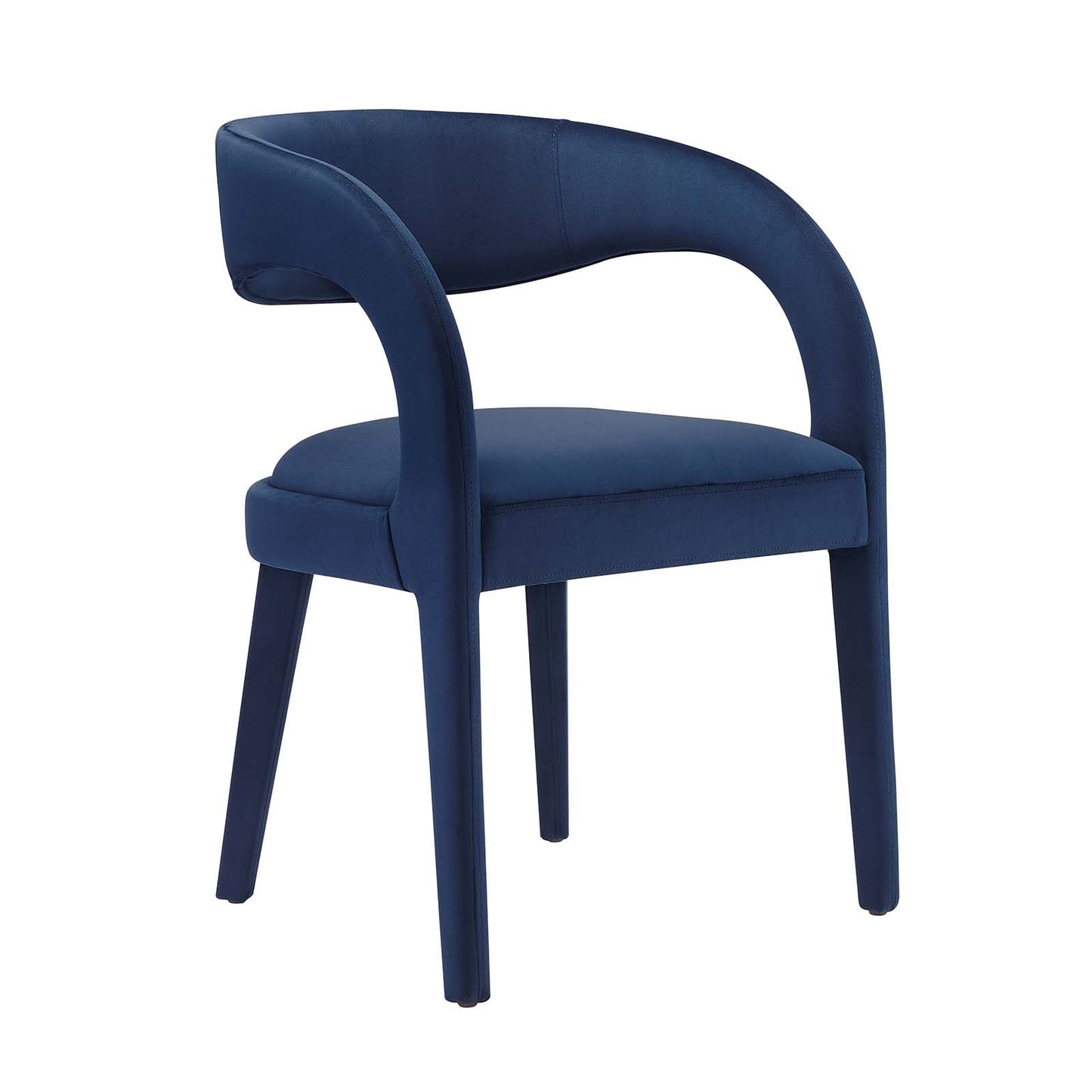 Pinnacle Performance Velvet Dining Chair Set of 2 by Modway