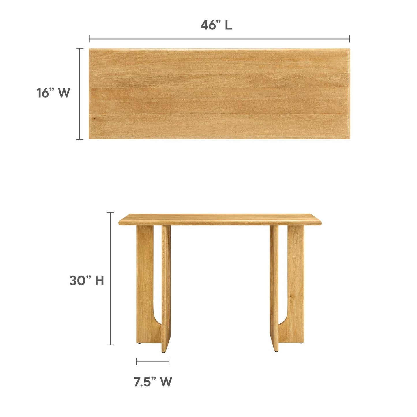 Rivian 46" Console Table by Modway