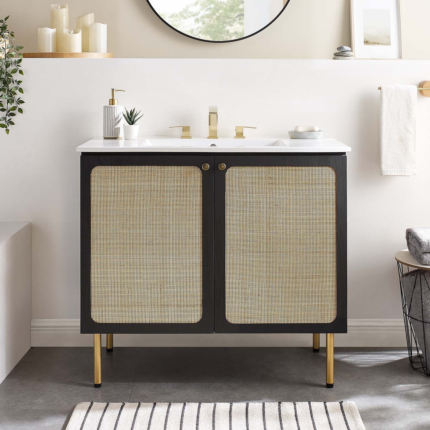 Chaucer 36" Bathroom Vanity Cabinet (Sink Basin Not Included) by Modway