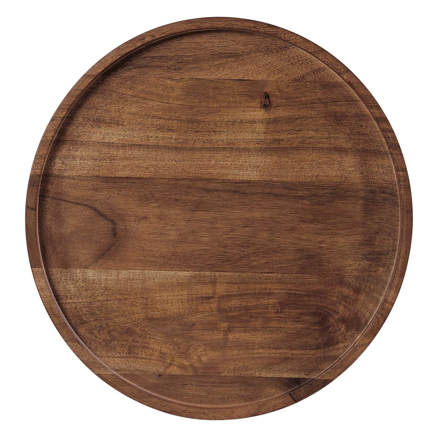 Amina Round Acacia Wood Side Table by Modway