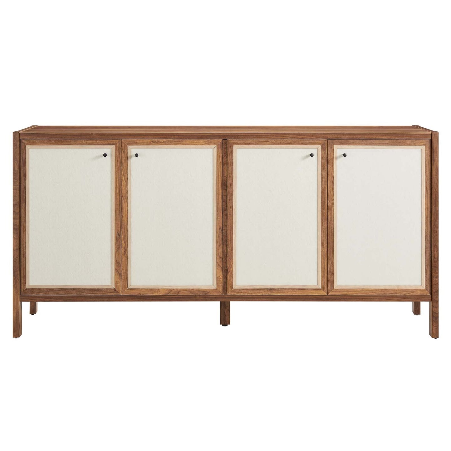 Capri 65" Wood Grain Sideboard Storage Cabinet by Modway