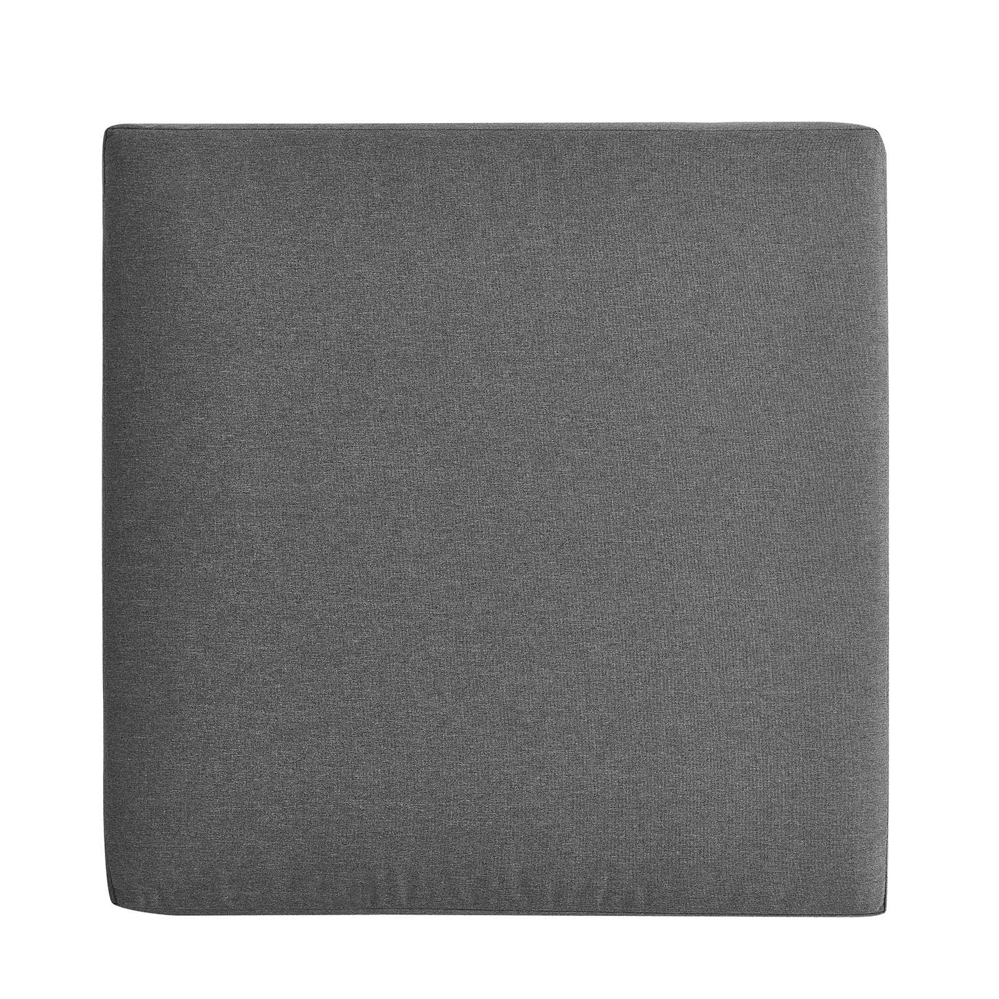 Tahoe Outdoor Patio Powder-Coated Aluminum Ottoman by Modway