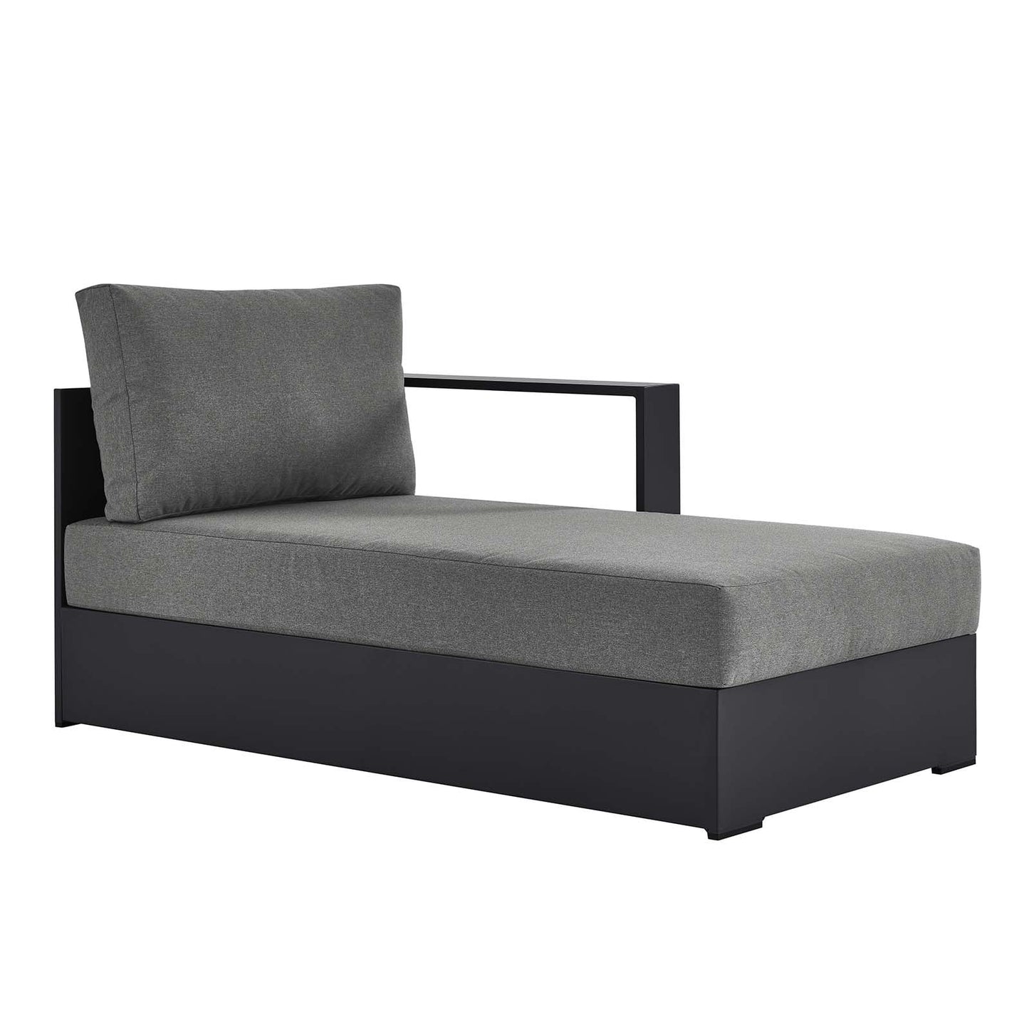Tahoe Outdoor Patio Powder-Coated Aluminum Modular Right-Facing Chaise Lounge by Modway