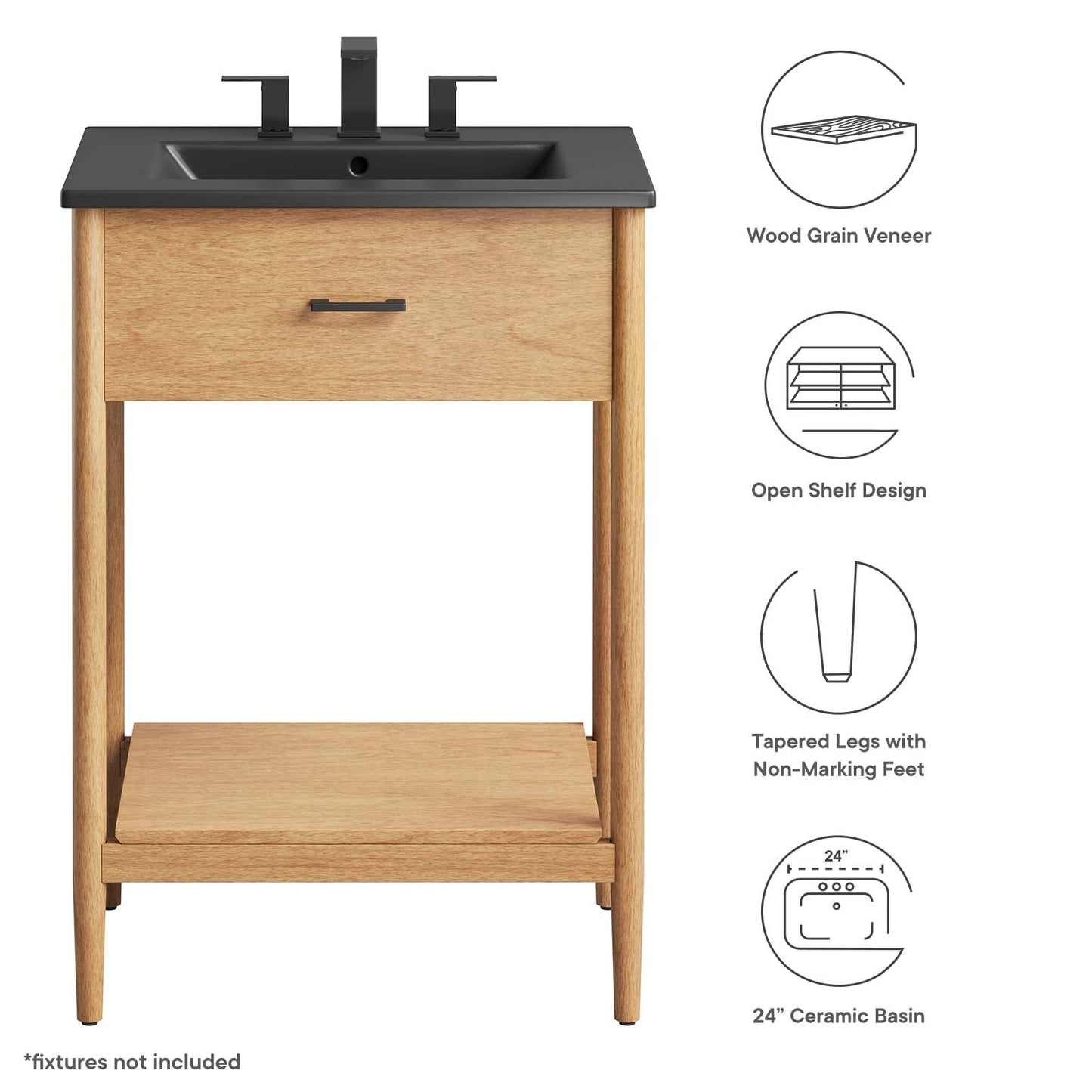 Zaire 24" Bathroom Vanity by Modway