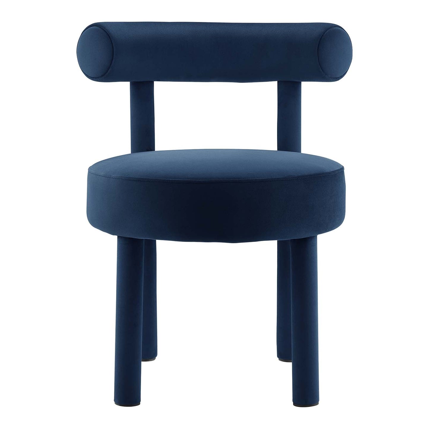 Toulouse Performance Velvet Dining Chair Set of 2 by Modway