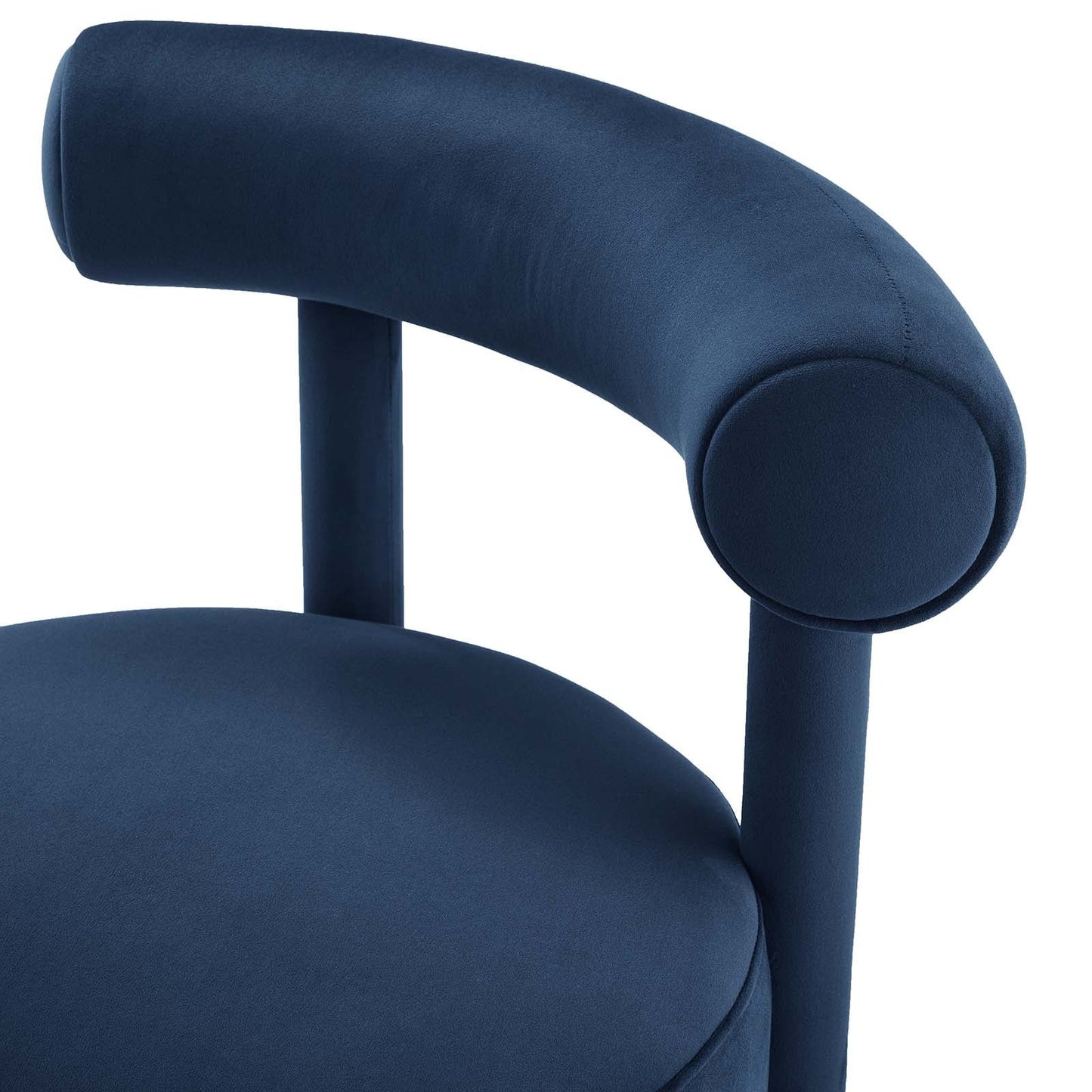 Toulouse Performance Velvet Dining Chair Set of 2 by Modway