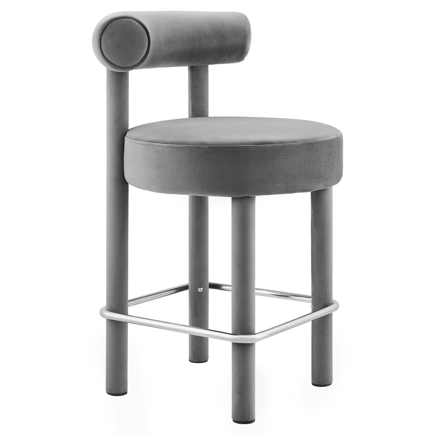 Toulouse Performance Velvet Counter Stool Set of 2 by Modway