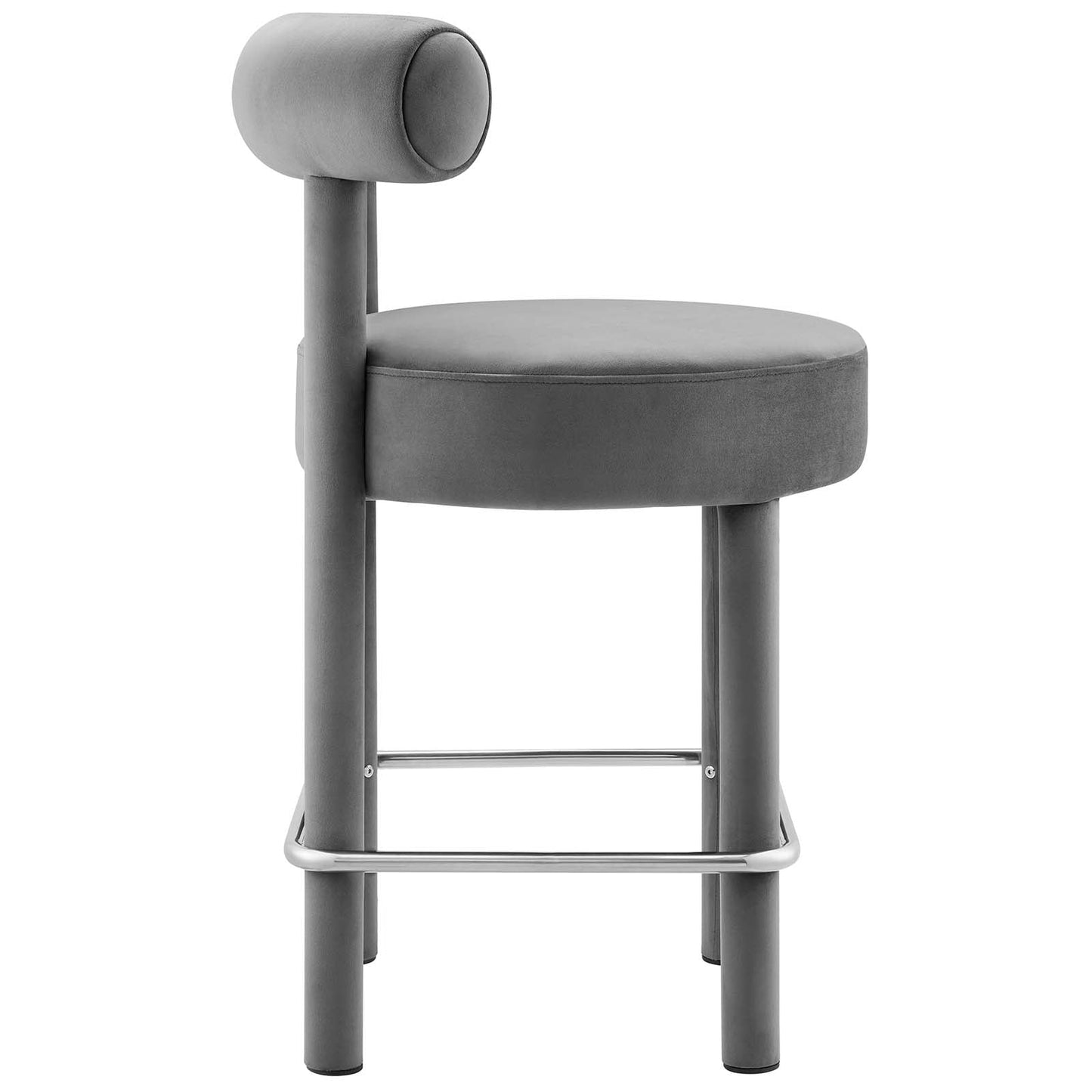 Toulouse Performance Velvet Counter Stool Set of 2 by Modway
