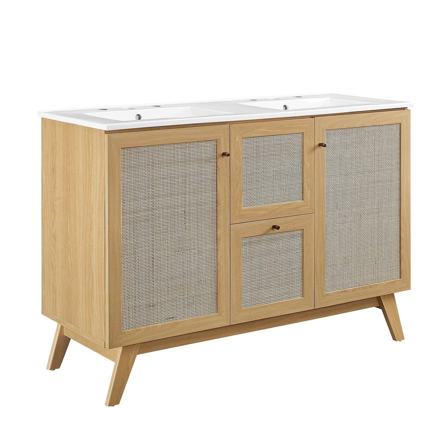 Soma 48Ó Double Sink Bathroom Vanity by Modway