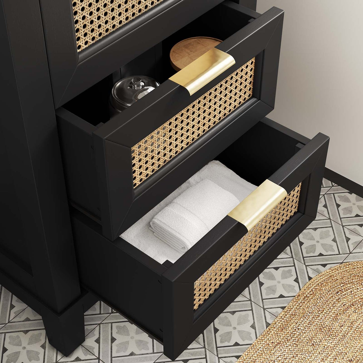 Dixie 24Ó Solid Wood Bathroom Vanity Cabinet by Modway