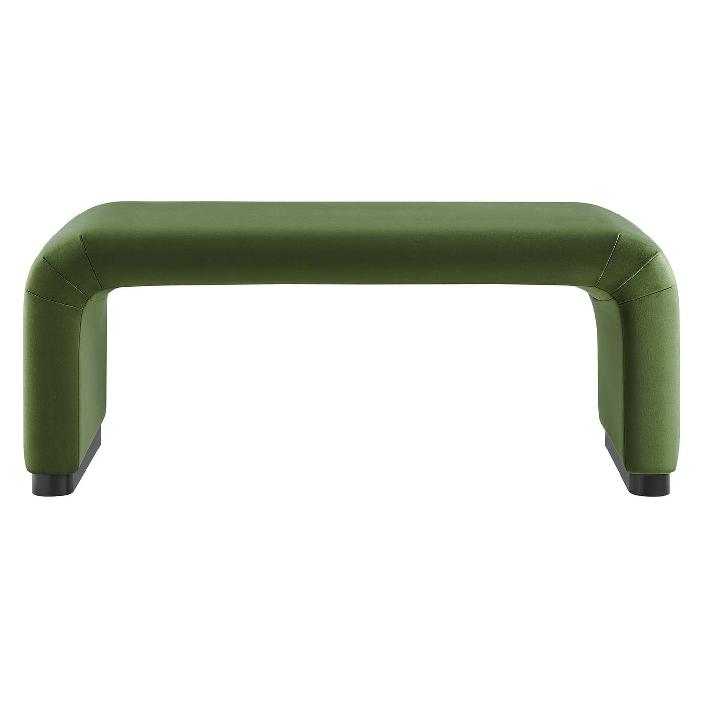 Koda Performance Velvet Waterfall Ottoman by Modway