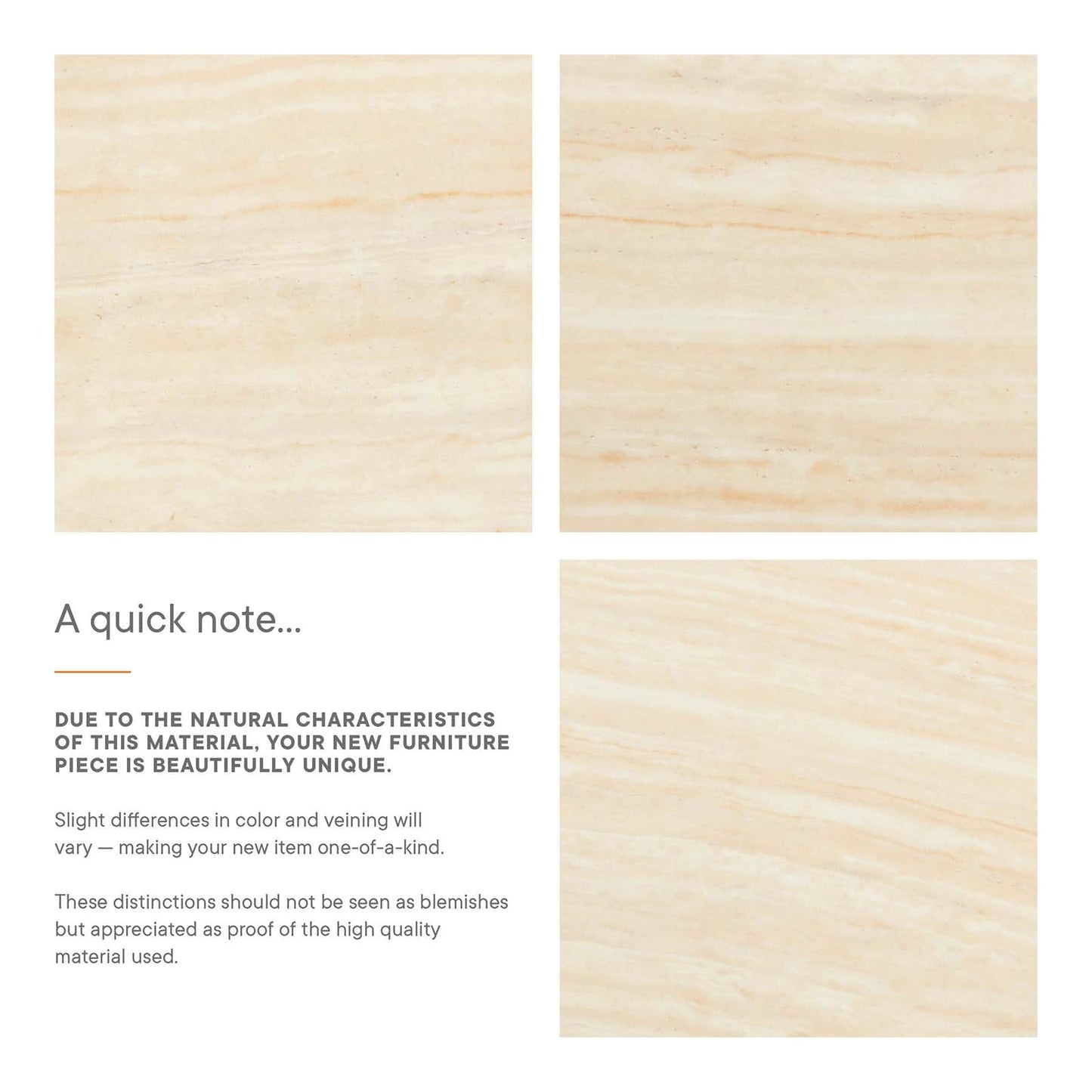 Lippa 36" Round Faux Travertine Dining Table by Modway