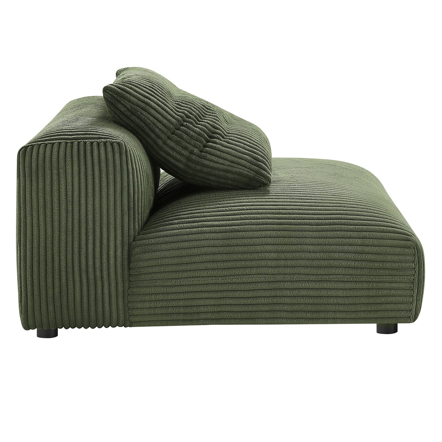 Solace 3-Piece Modular Corduroy Upholstered Sectional Sofa by Modway