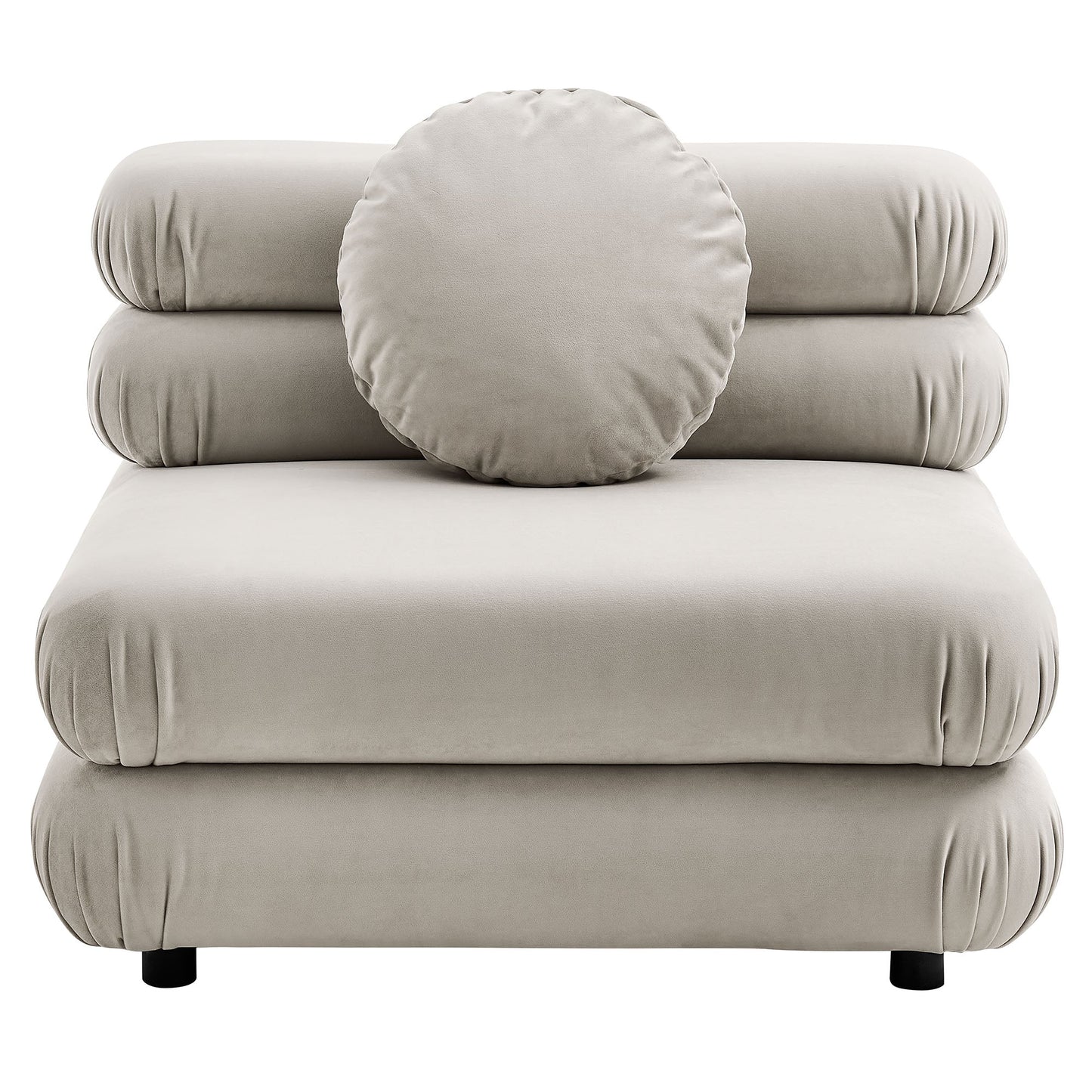 Jubilee Modular Performance Velvet Armless Chair by Modway