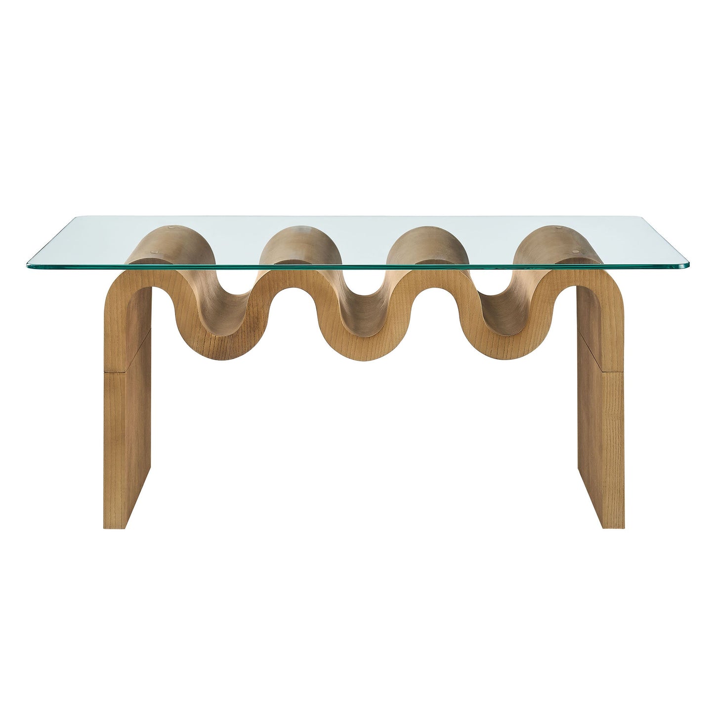 Ondine Glass Top Coffee Table by Modway
