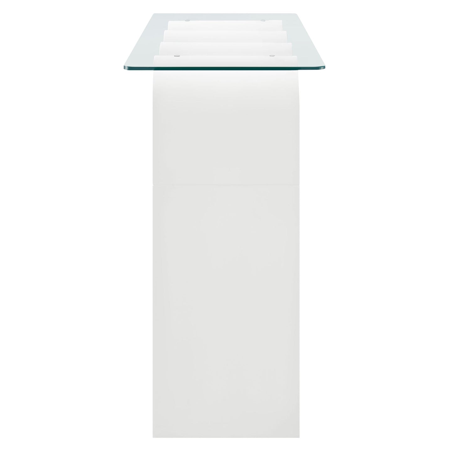 Ondine Glass Top 50" Console Table by Modway