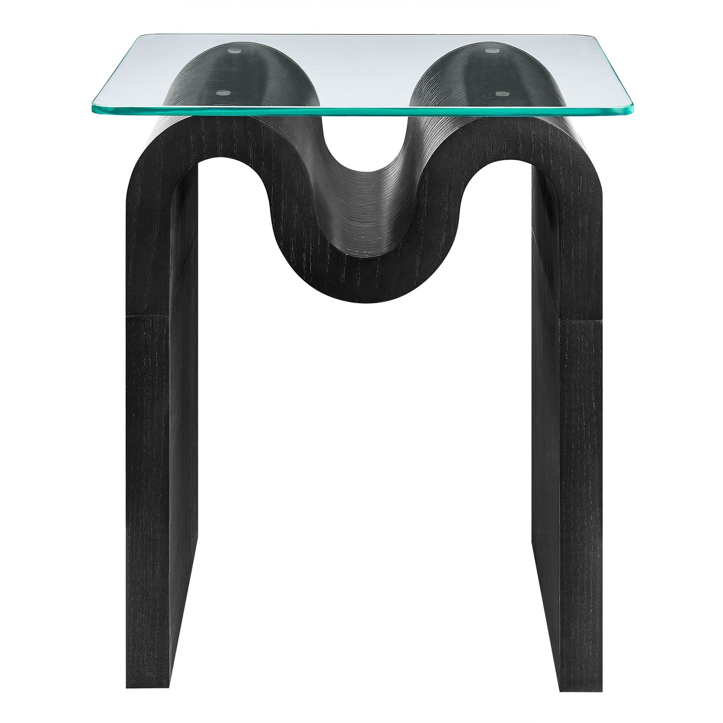 Ondine Glass Top Side Table by Modway