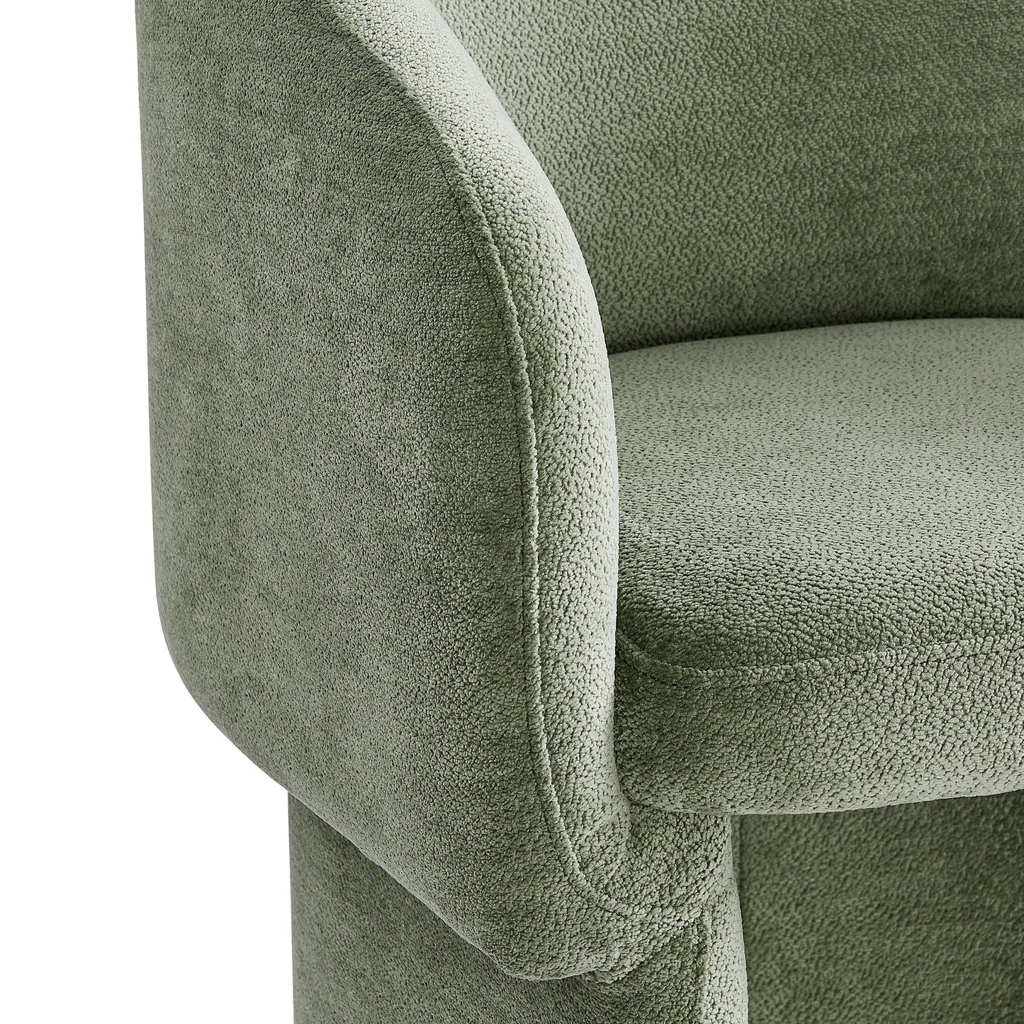 Verity Chenille Dining Armchair by Modway