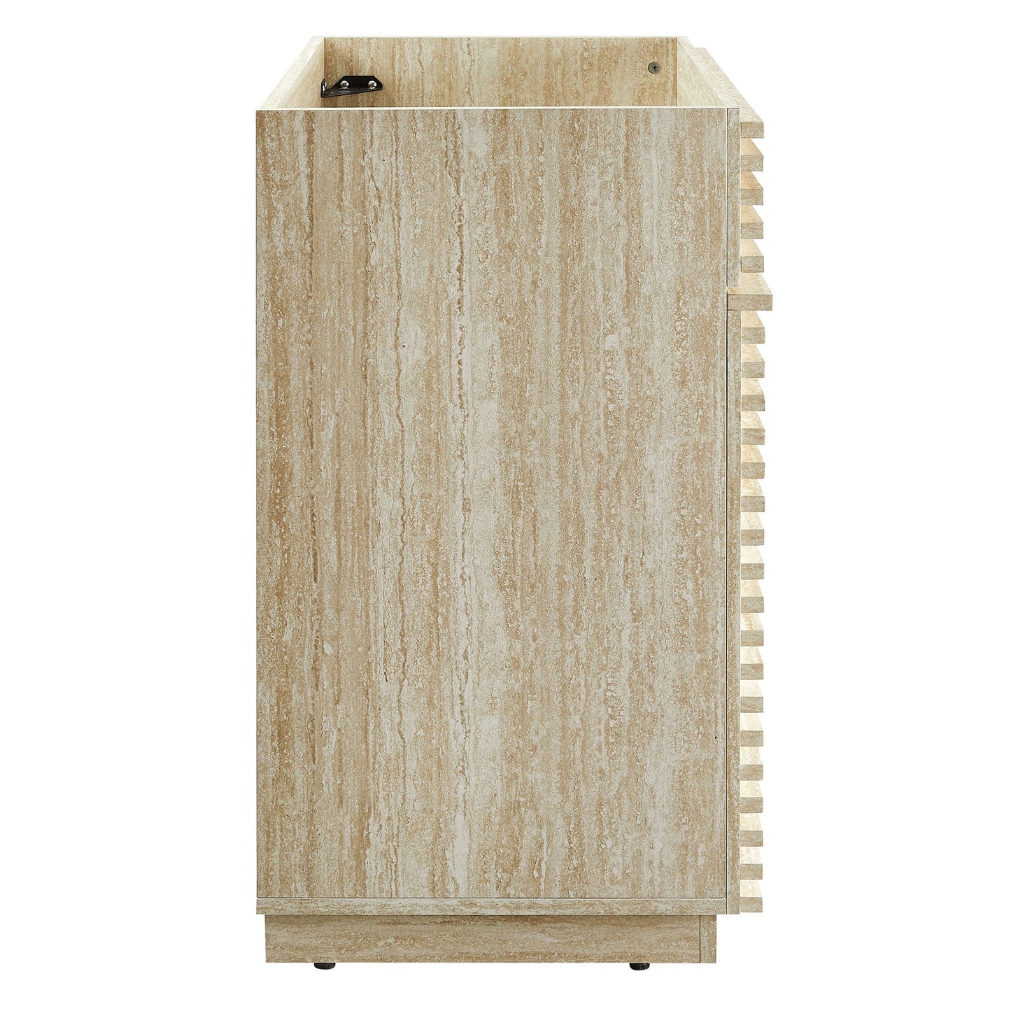 Render 30" Faux Travertine Bathroom Vanity Cabinet (Sink Not Included) by Modway