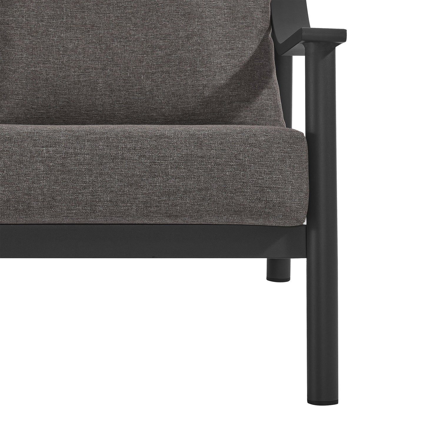 Terrace Outdoor Patio Aluminum Sofa by Modway
