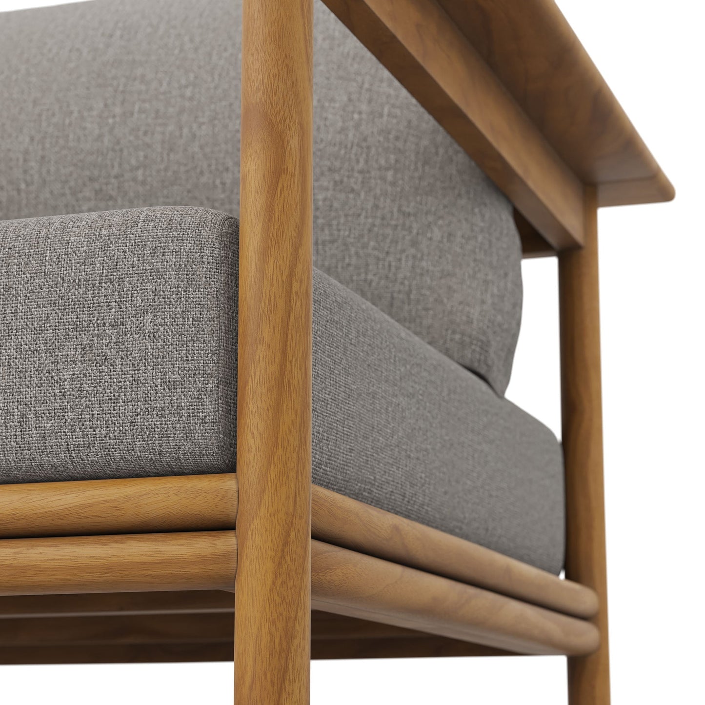 Wren Outdoor Patio Teak Wood Armchair by Modway