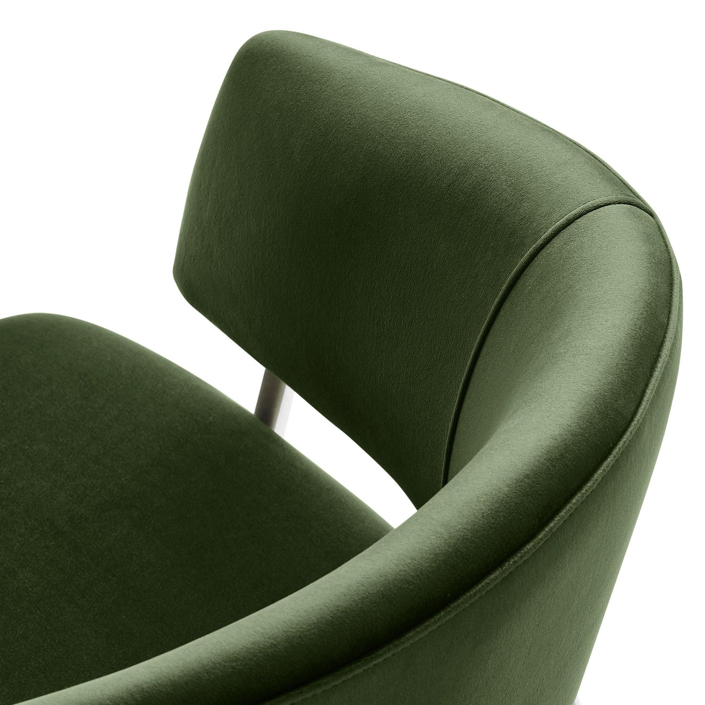 Nella Upholstered Performance Velvet Dining Chair Set of 2 by Modway