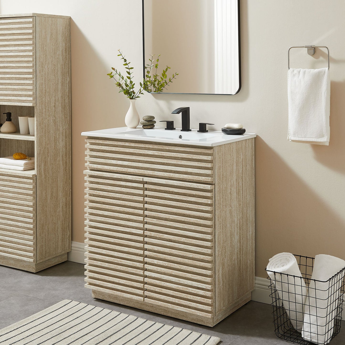 Render 30" Bathroom Vanity With Sink by Modway