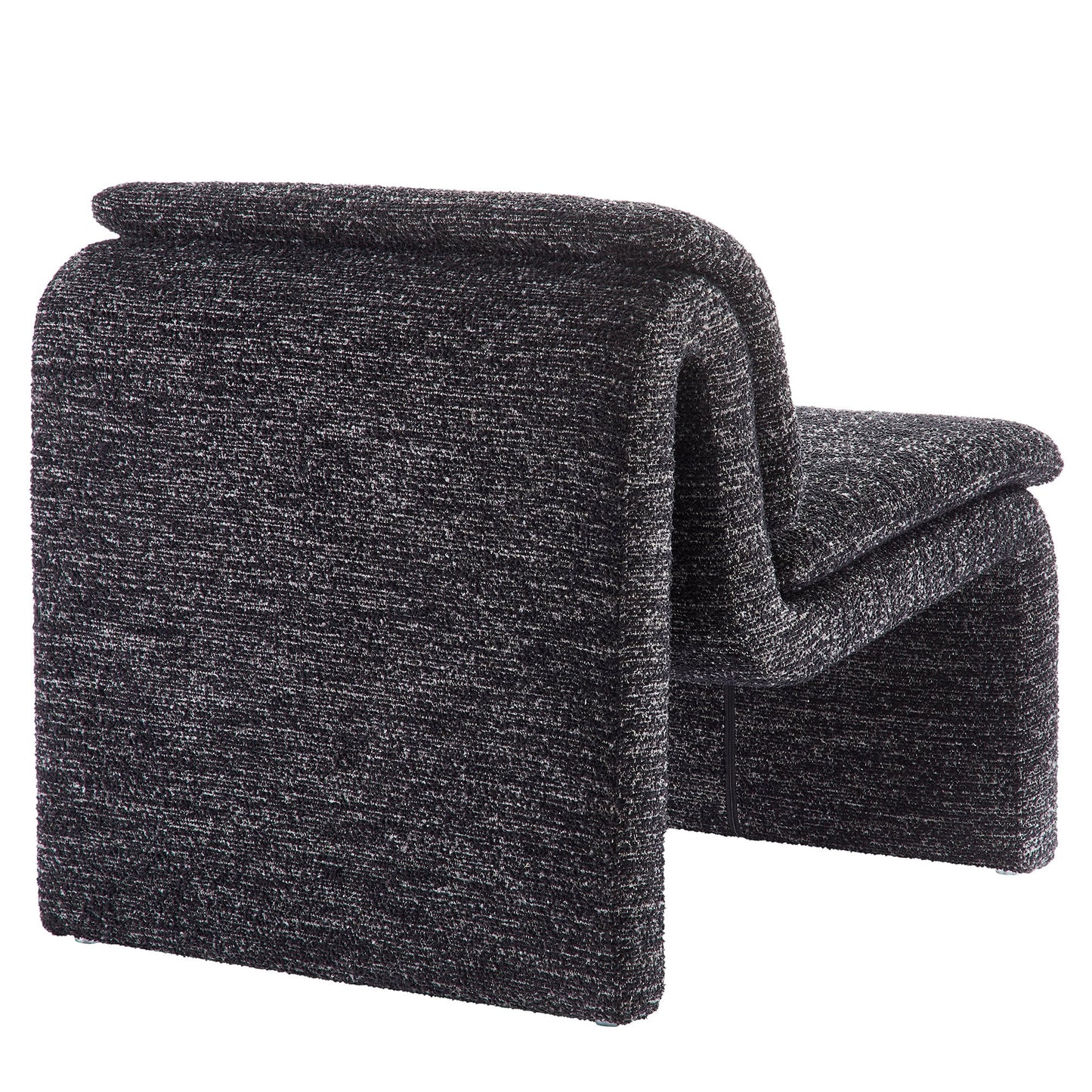 Dune Boucle Upholstered Armless Accent Chair by Modway