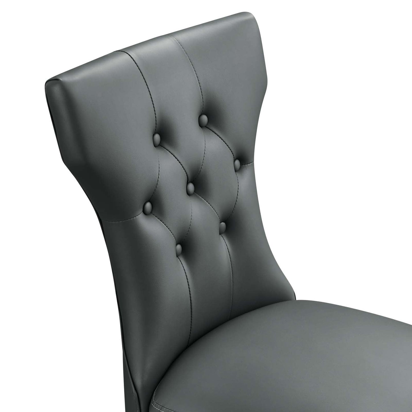 Silhouette Dining Vinyl Side Chair by Modway