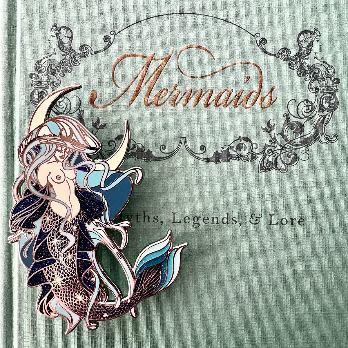 Enamel Pin - Luna Celestial Mermaid
