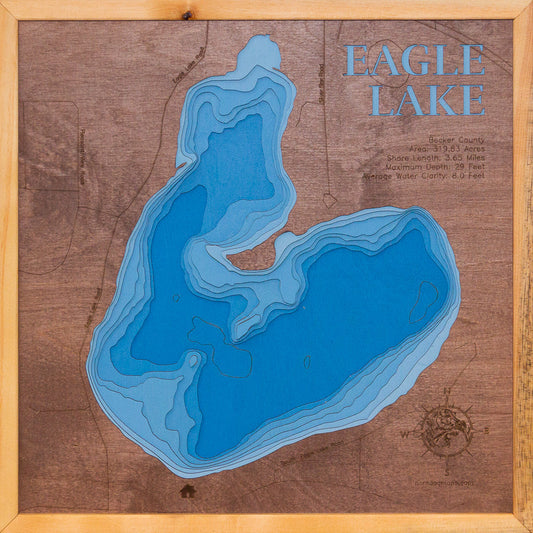 Eagle Lake in Becker County, Minnesota