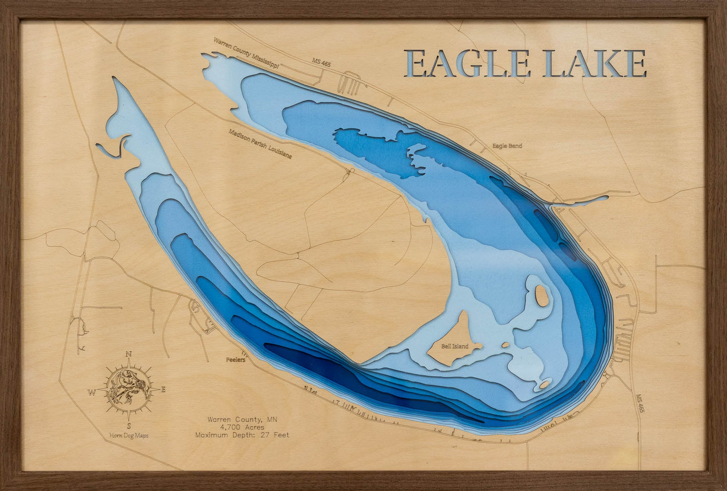 Eagle Lake in Warren County, Mississippi