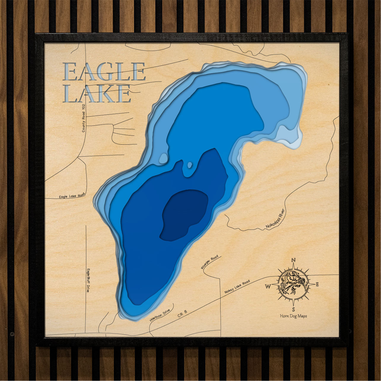 Eagle Lake near Klondyke in County, Minnesota