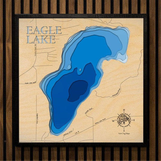 Eagle Lake near Klondyke in County, Minnesota