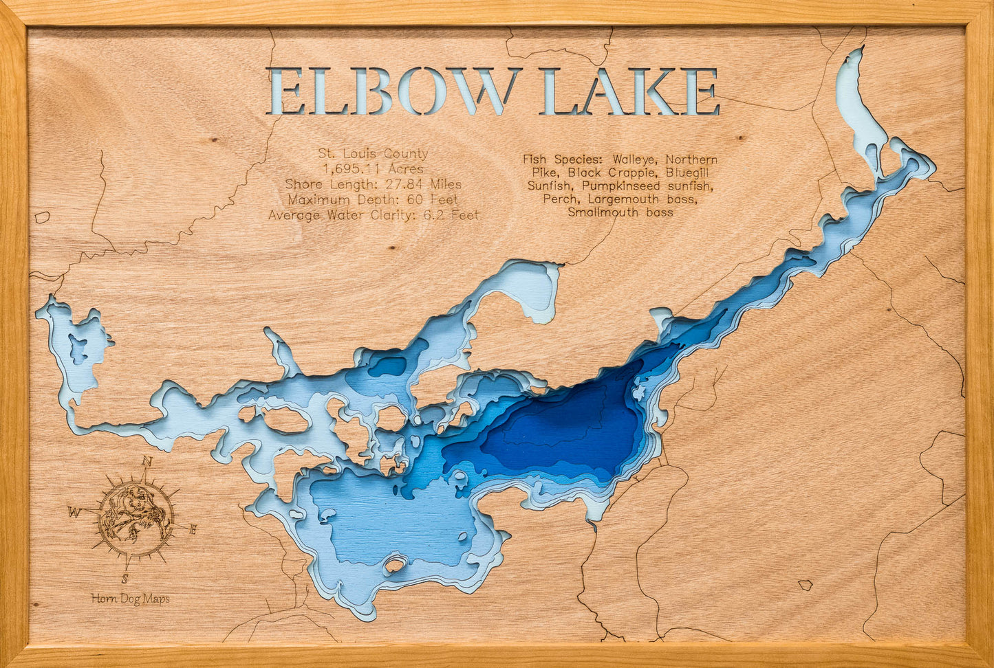 Elbow Lake in St. Louis County, Minnesota