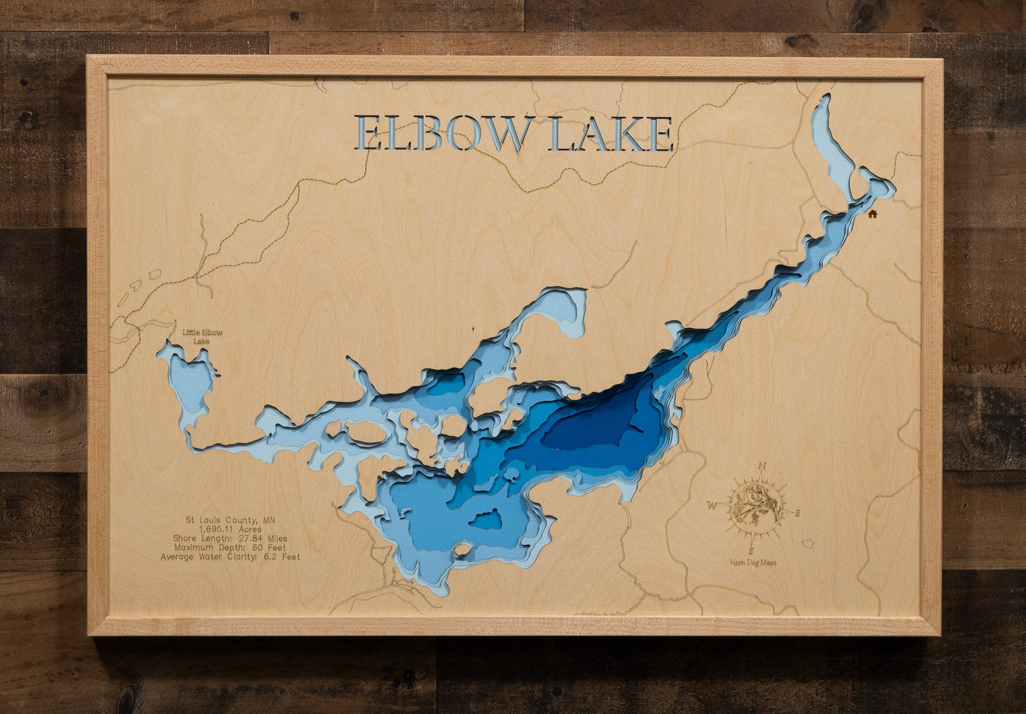 Elbow Lake in St. Louis County, Minnesota
