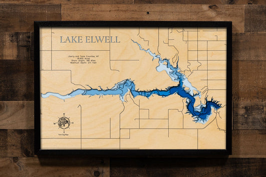 Lake Elwell in Liberty and Toole Counties, Montana