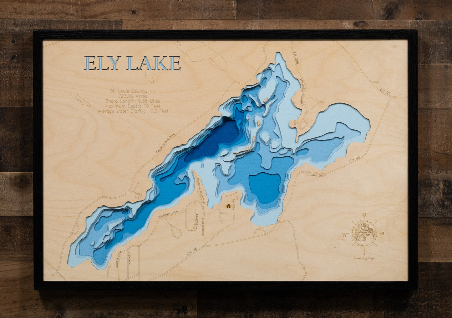 Ely Lake in St. Louis County, Minnesota